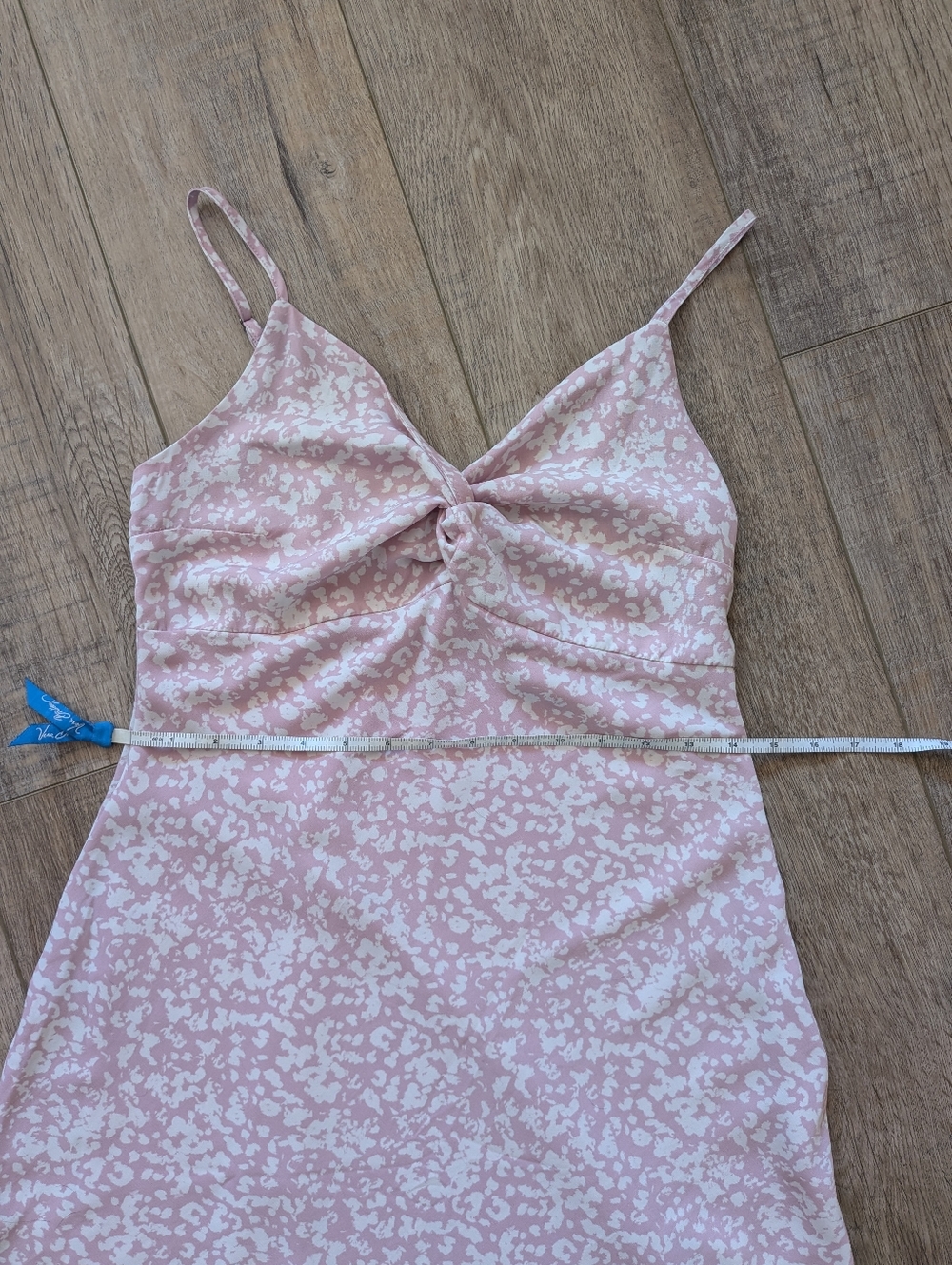 Abercrombie & Fitch Pink Floral Midi Slip Dress - Picture 7 of 8
